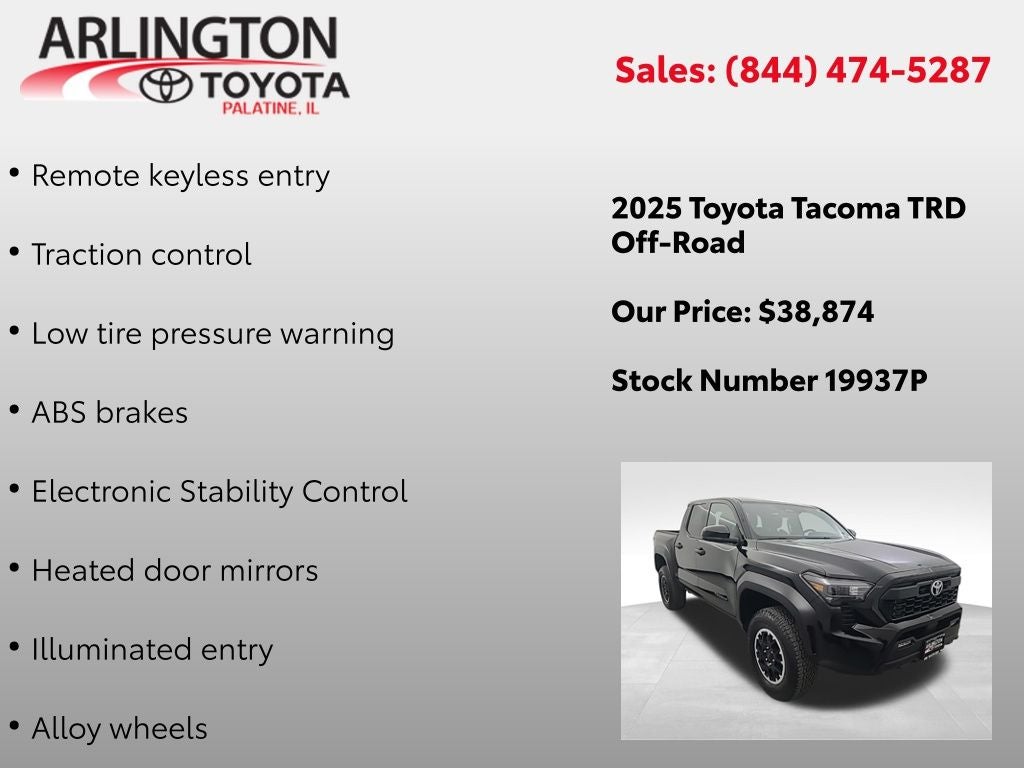 2025 Toyota Tacoma TRD Off-Road
