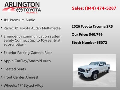 2026 Toyota Tacoma SR5