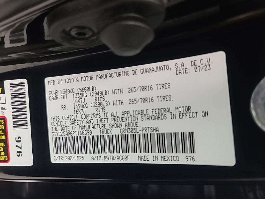 2023 Toyota Tacoma TRD Pro V6