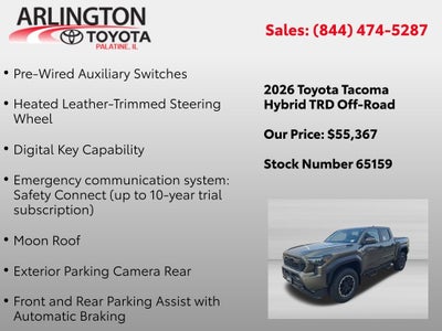 2026 Toyota Tacoma Hybrid TRD Off Road