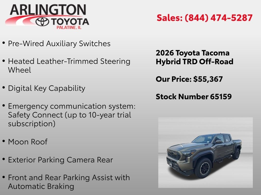 2026 Toyota Tacoma Hybrid TRD Off Road