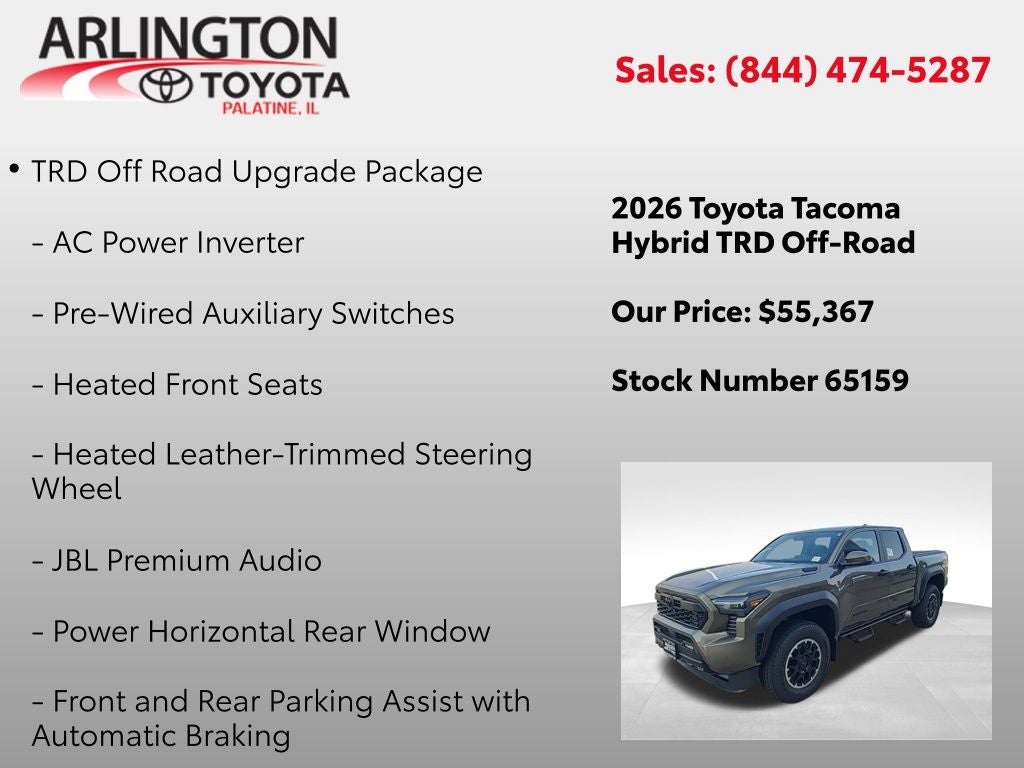2026 Toyota Tacoma Hybrid TRD Off Road