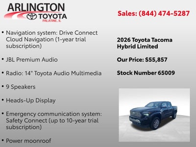 2026 Toyota Tacoma Hybrid Limited