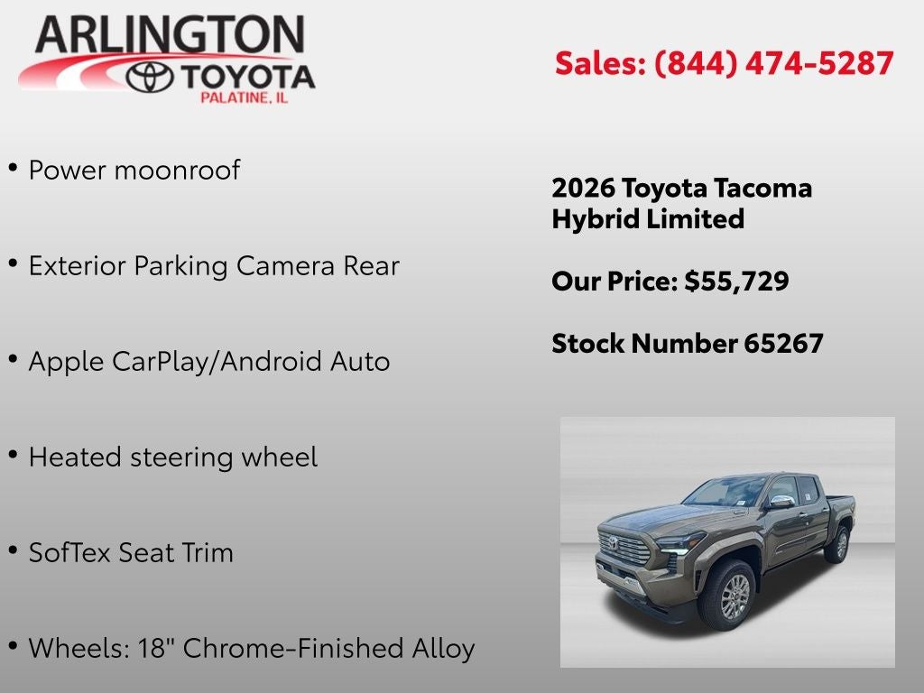 2026 Toyota Tacoma i-FORCE MAX Limited i-FORCE MAX