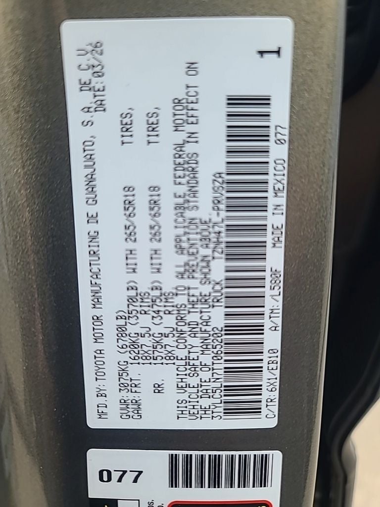 2026 Toyota Tacoma i-FORCE MAX Limited i-FORCE MAX