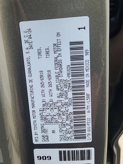 2026 Toyota Tacoma i-FORCE MAX TRD Sport i-FORCE MAX