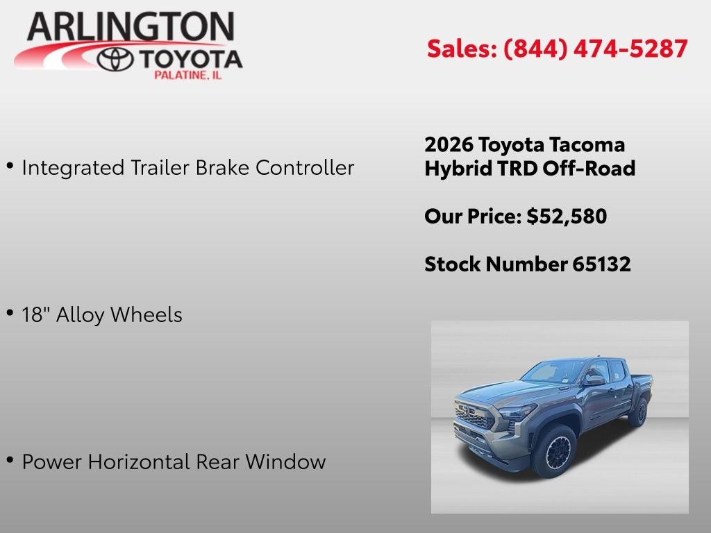 2026 Toyota Tacoma Hybrid TRD Off Road
