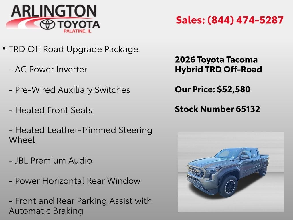 2026 Toyota Tacoma Hybrid TRD Off Road