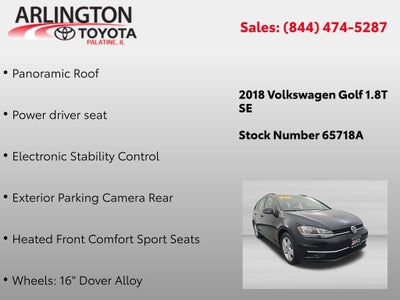 2018 Volkswagen Golf SportWagen SE