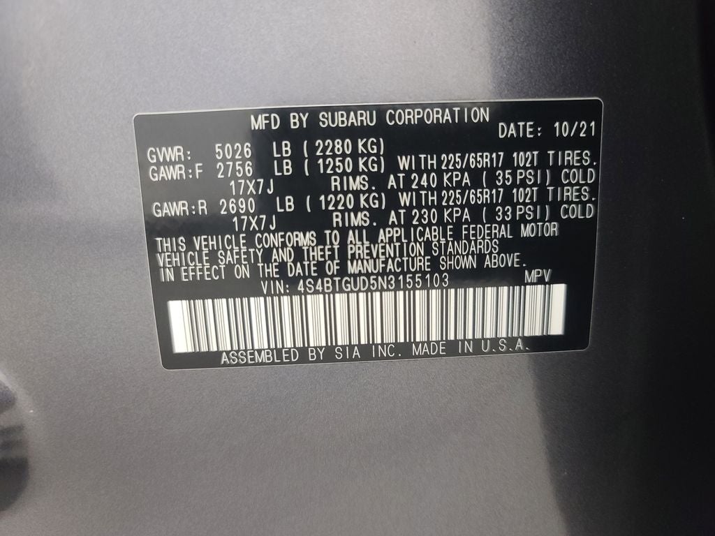 2022 Subaru Outback Wilderness