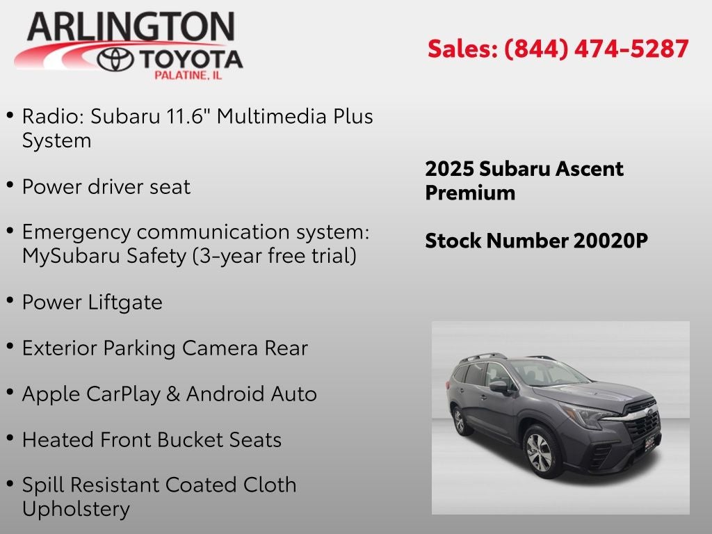 2025 Subaru Ascent Premium