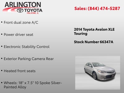 2014 Toyota AVALON XLE Touring
