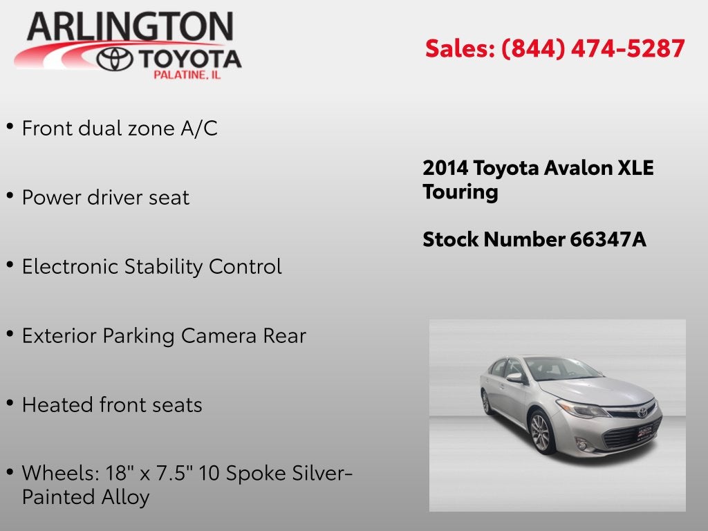 2014 Toyota AVALON XLE Touring