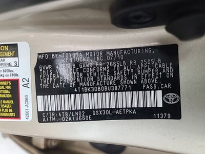 2011 Toyota AVALON Limited