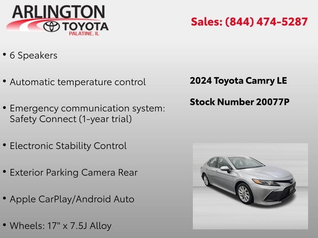 2024 Toyota Camry LE