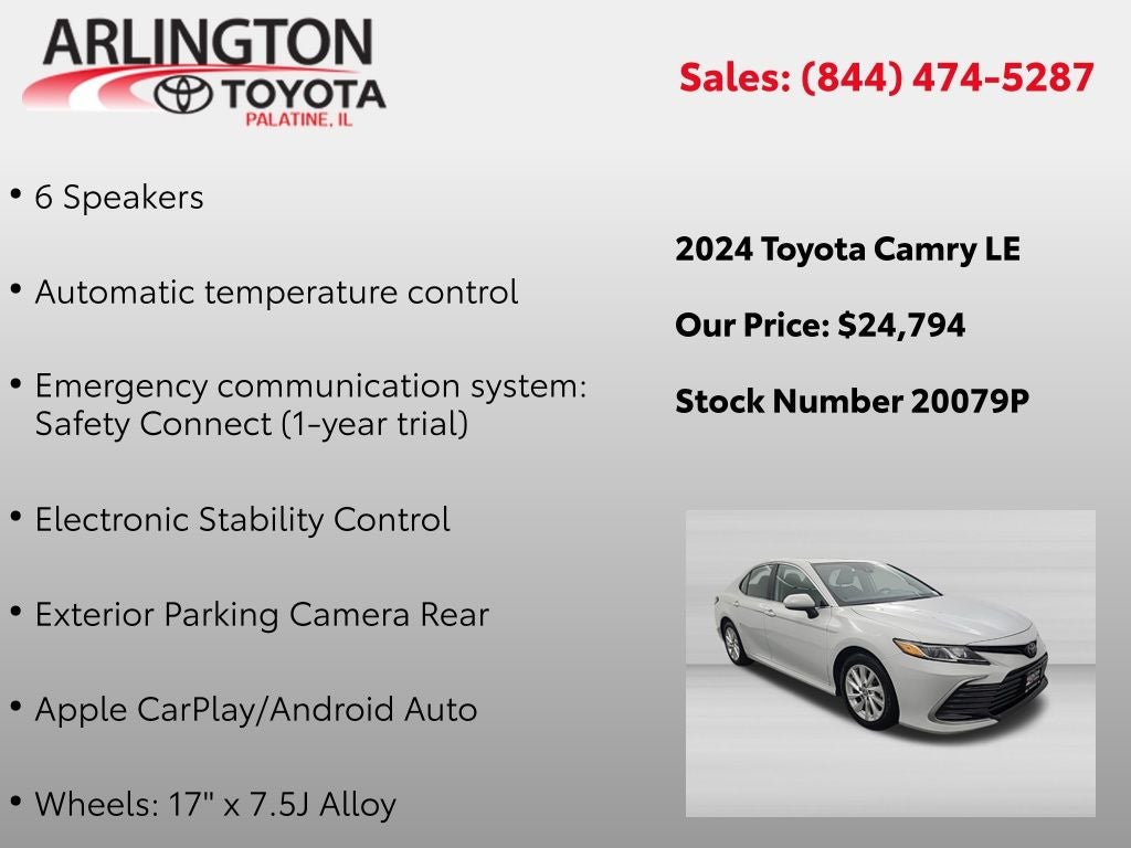 2024 Toyota Camry LE