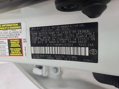 2024 Toyota Camry LE