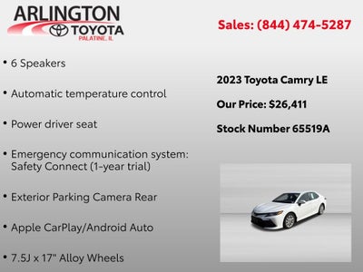 2023 Toyota Camry LE AWD