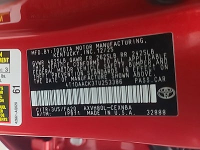 2026 Toyota Camry LE