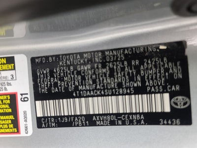 2025 Toyota Camry LE