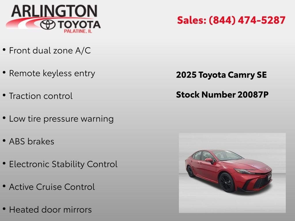 2025 Toyota Camry SE