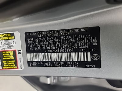 2025 Toyota Camry LE