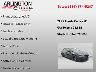 2025 Toyota Camry SE