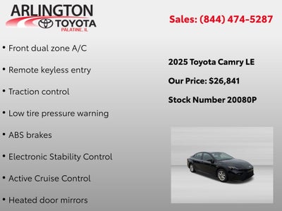 2025 Toyota Camry LE