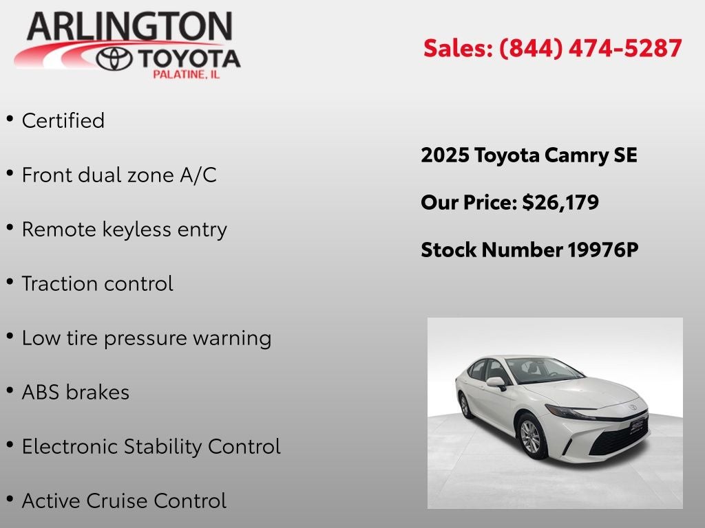 2025 Toyota Camry LE