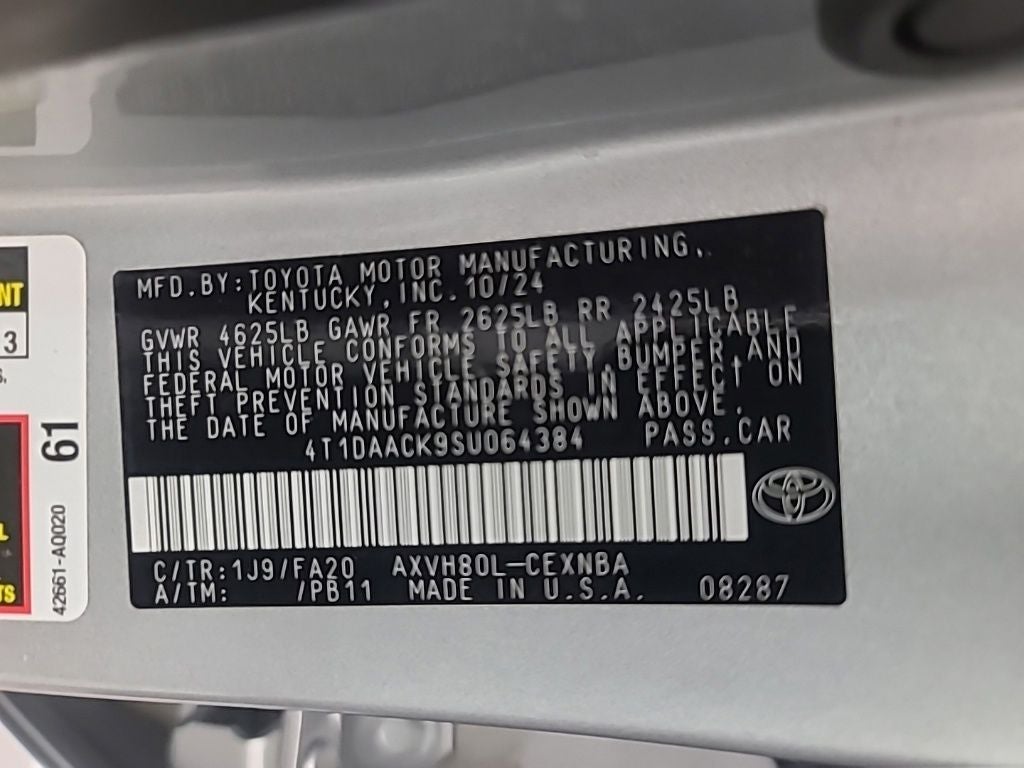 2025 Toyota Camry LE