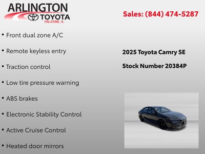 2025 Toyota Camry SE