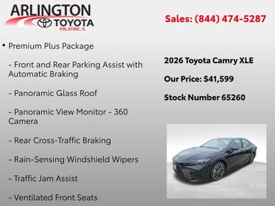 2026 Toyota Camry XLE