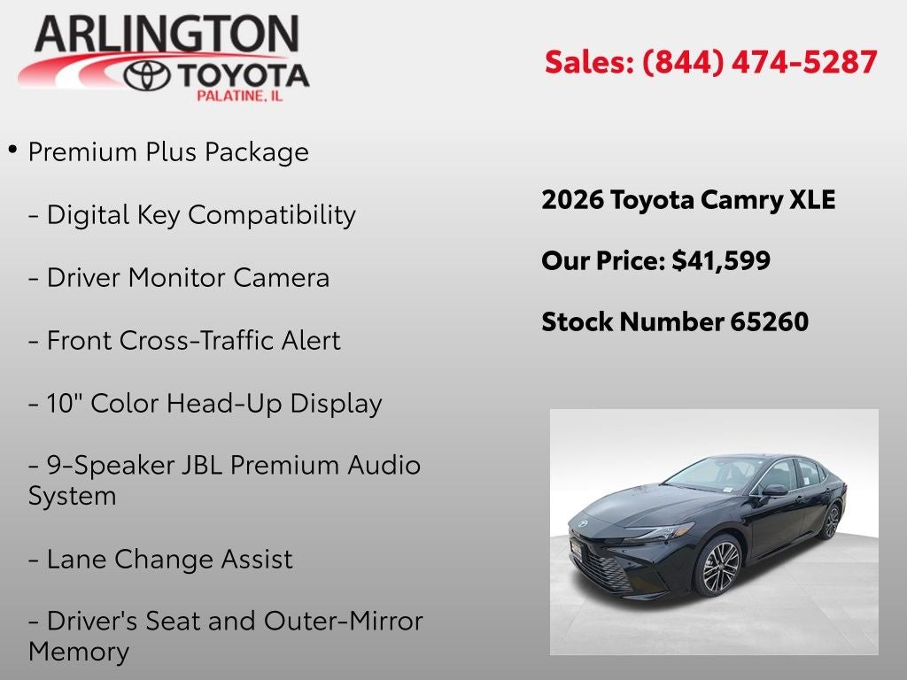 2026 Toyota Camry XLE