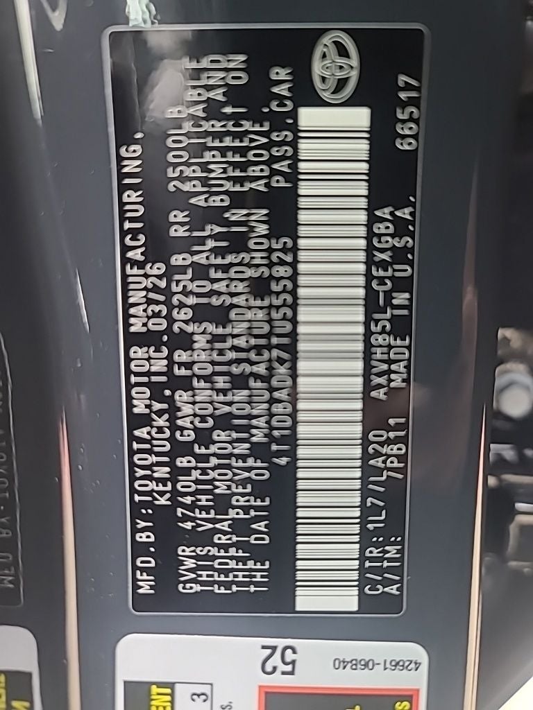 2026 Toyota Camry XLE