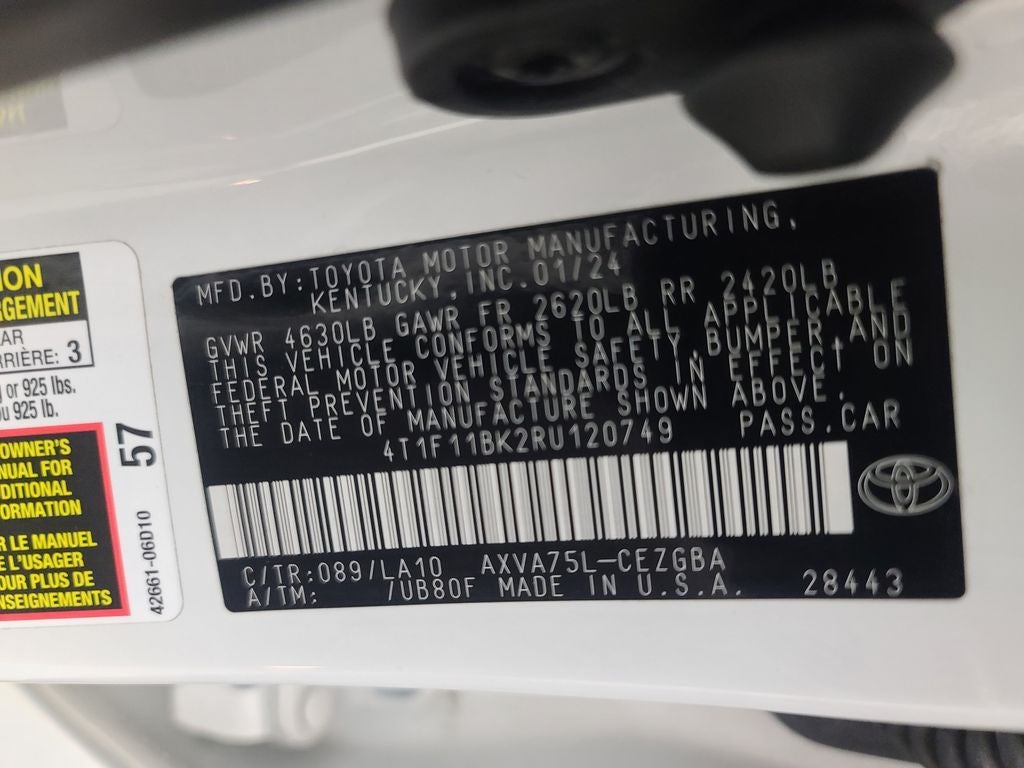 2024 Toyota Camry XLE