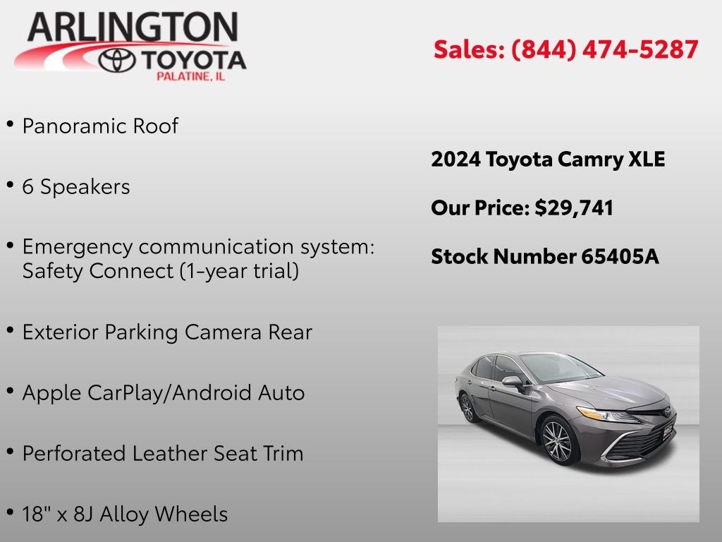 2024 Toyota CAMRY XLE