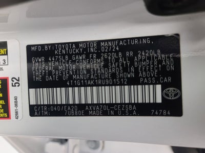 2024 Toyota Camry SE