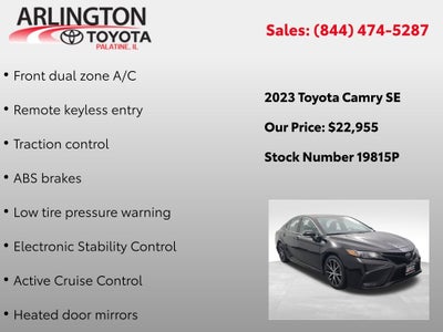 2023 Toyota Camry SE