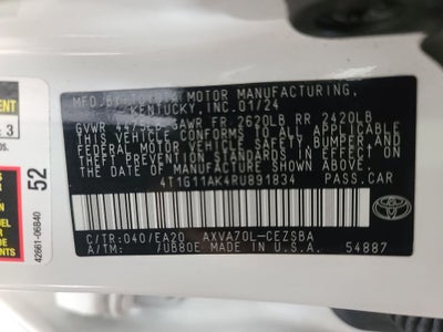 2024 Toyota Camry SE