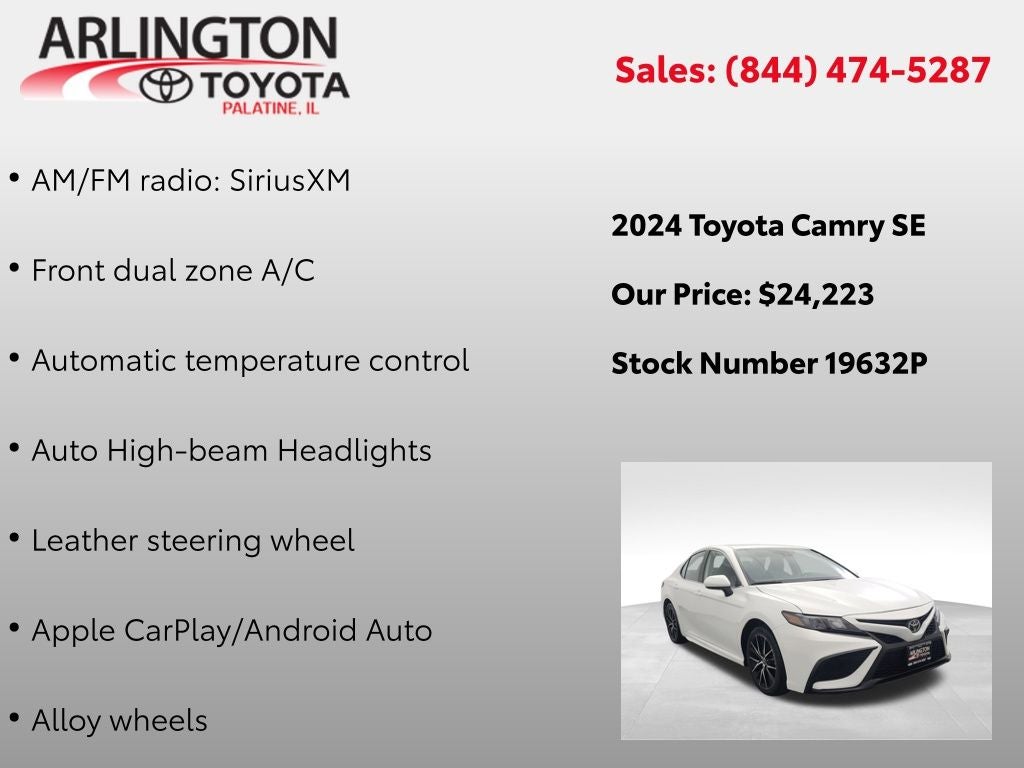 2024 Toyota Camry SE