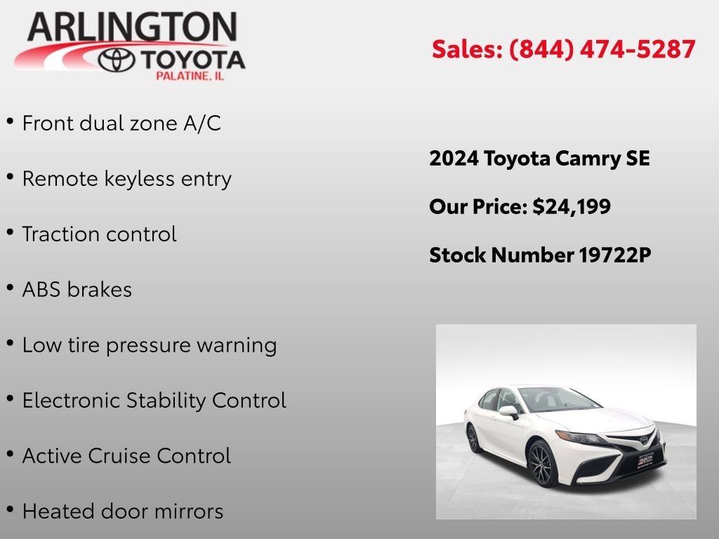 2024 Toyota Camry SE