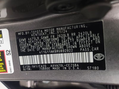 2024 Toyota Camry SE