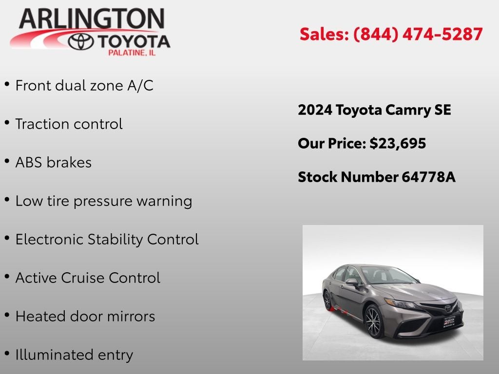 2024 Toyota Camry SE