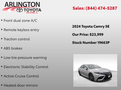 2024 Toyota Camry SE