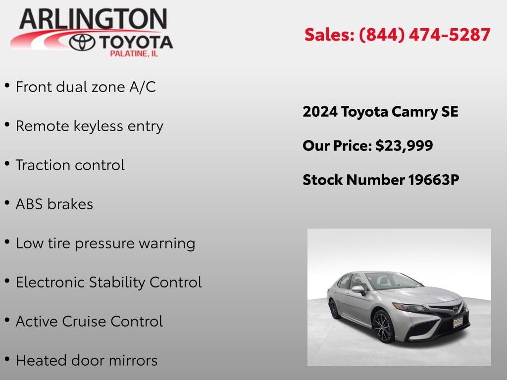 2024 Toyota Camry SE