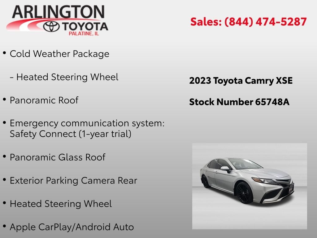 2023 Toyota Camry XSE