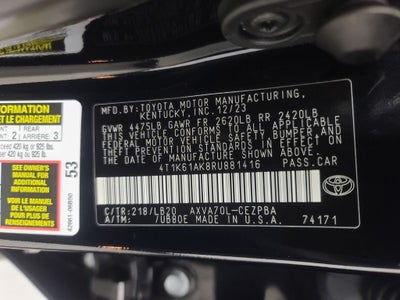 2024 Toyota Camry XSE