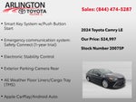 2024 Toyota Camry LE w/ Convenience and Weather Package