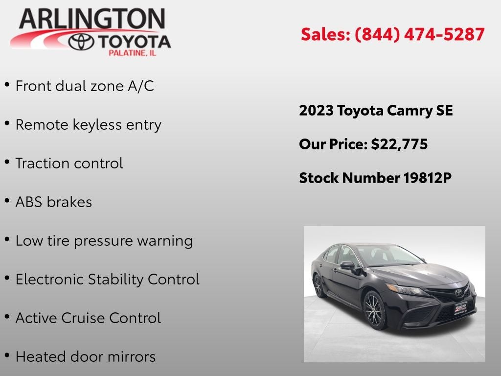 2023 Toyota Camry SE
