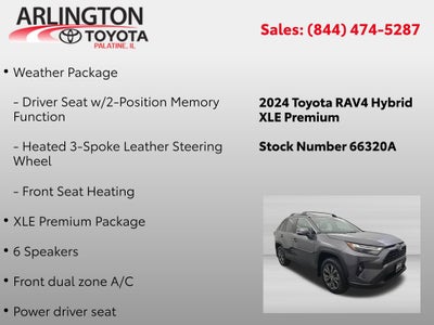2024 Toyota RAV4 Hybrid XLE Premium